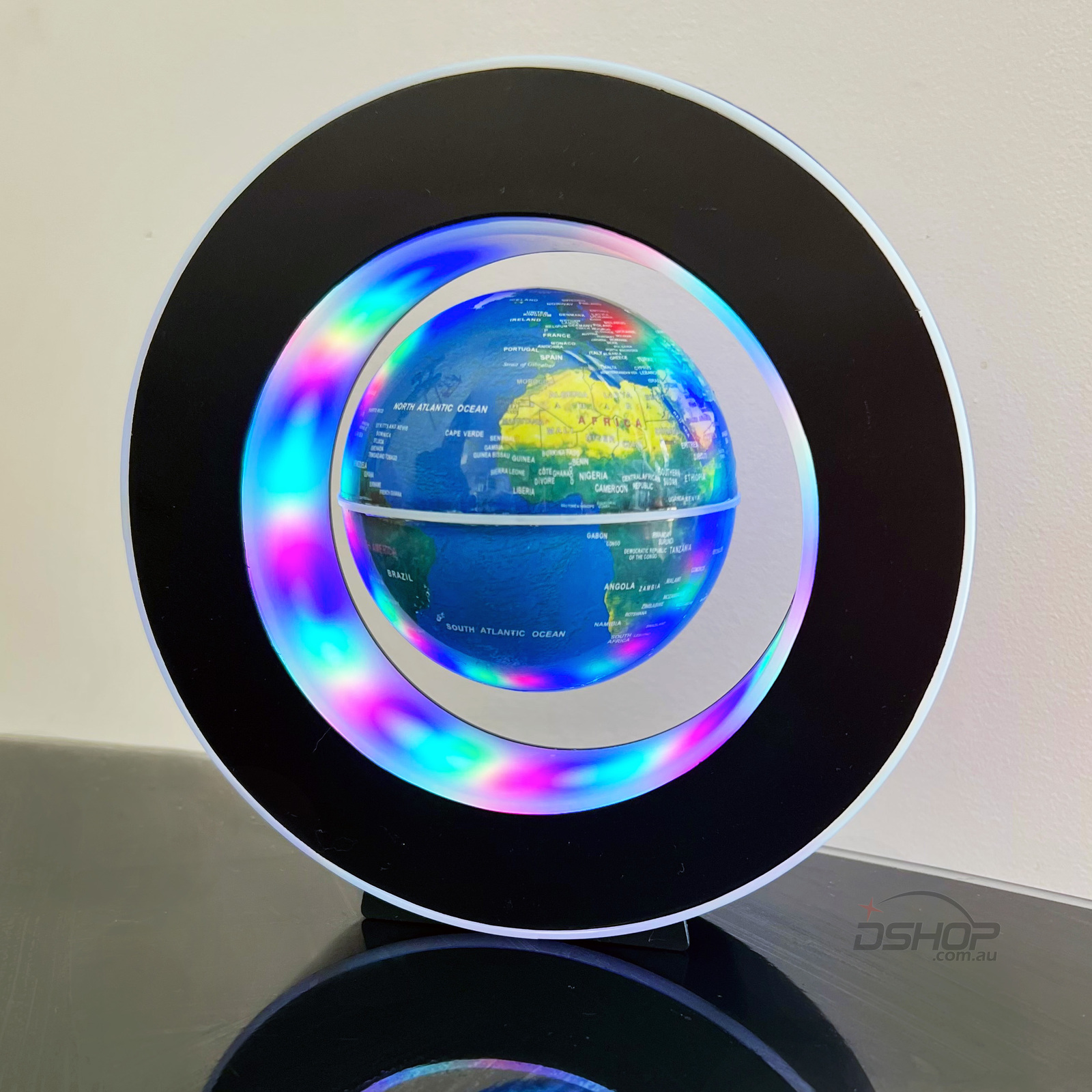 Magnetic Floating Rotating World Globe LED Cool Gift