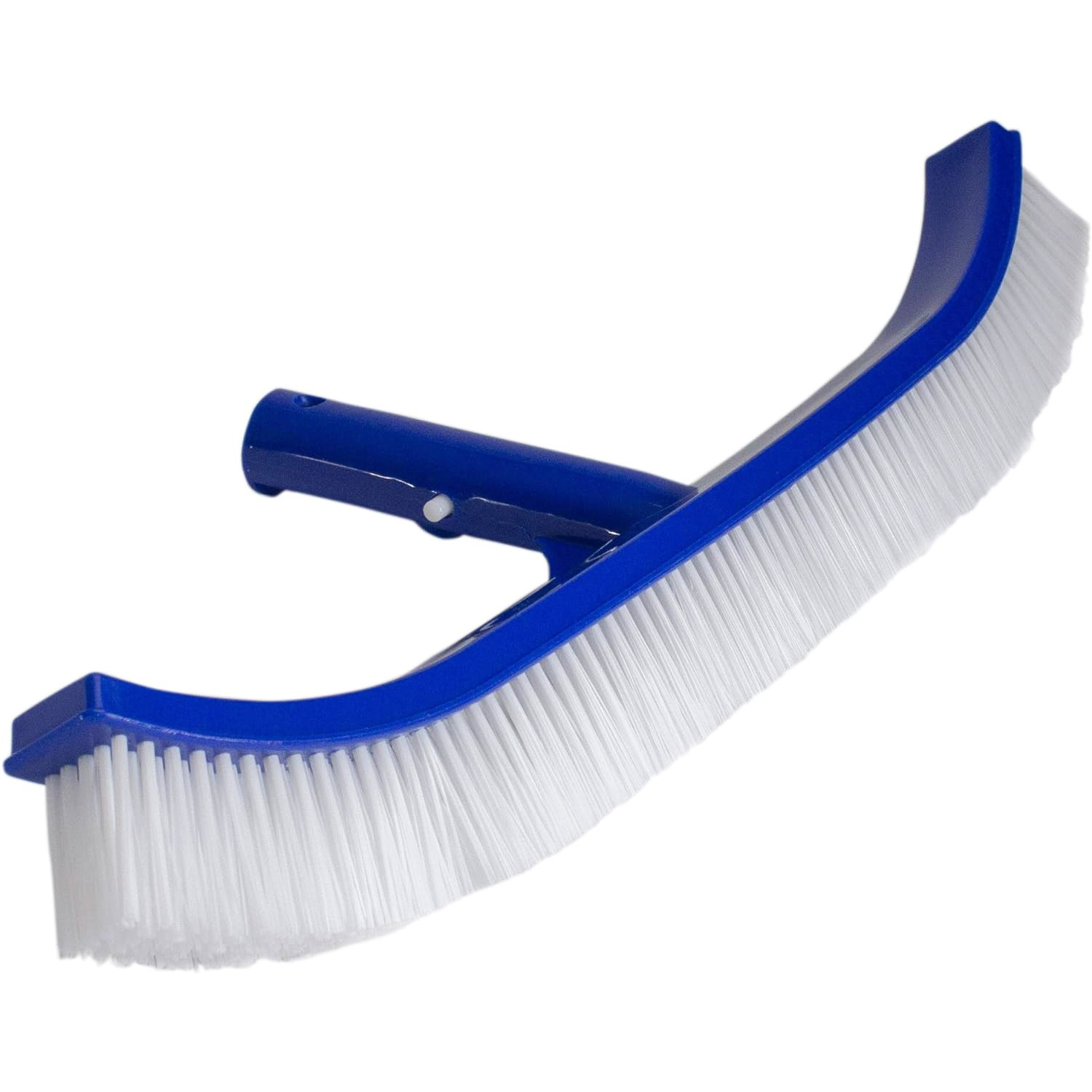 45cm Curved Pool Brush with Nylon Bristles for Cleaning Swimming Pool Walls
