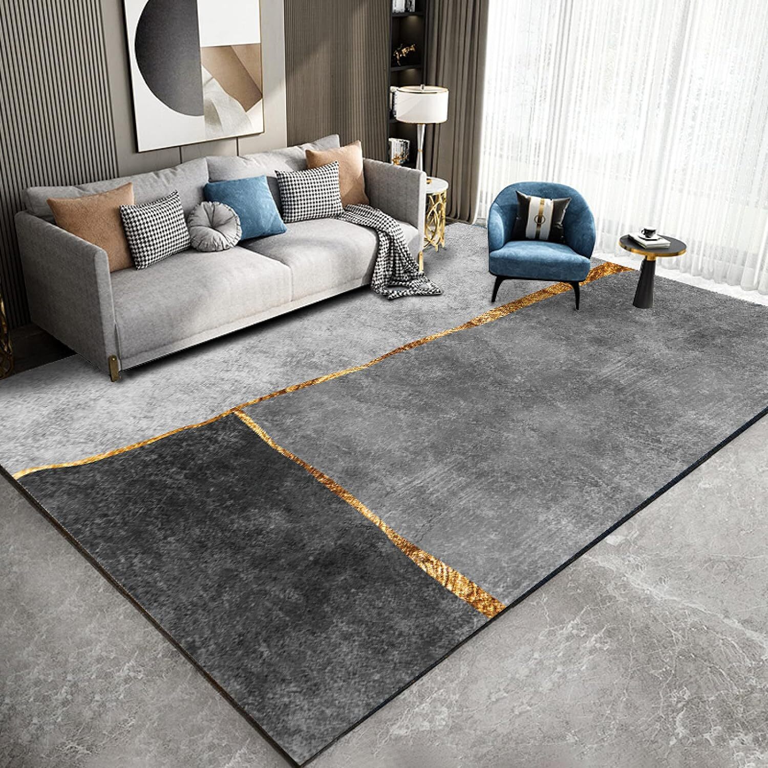XL Extra Large Eclipse Rug Carpet Mat (300 x 200)