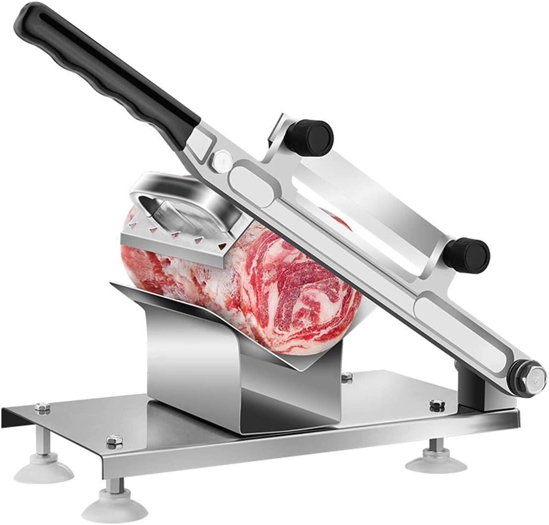 Stainless Steel Meat Cutter Beef Mutton Roll Slicer Food Slicing Machine