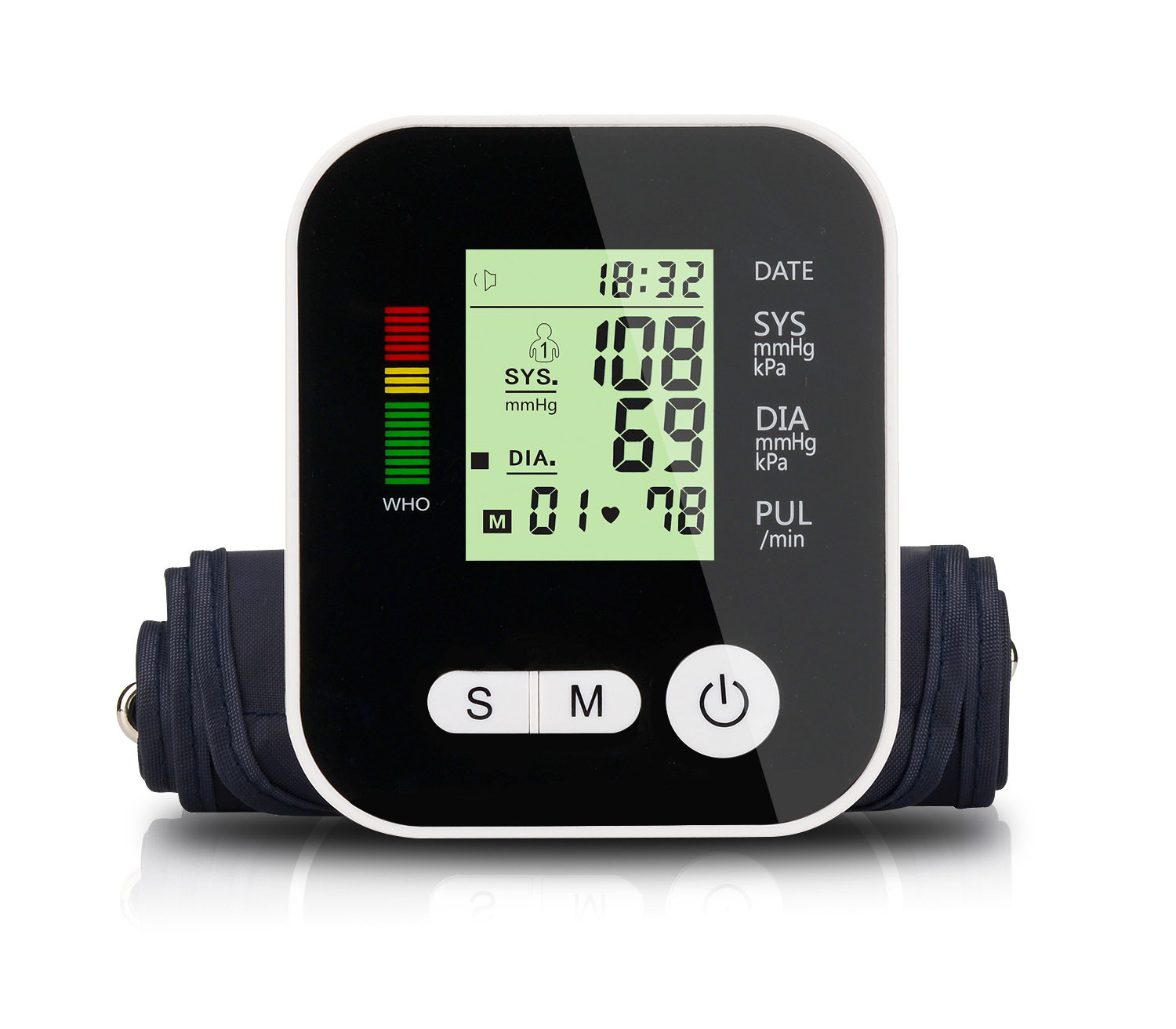 Automatic Arm Blood Pressure Monitor Large LCD
