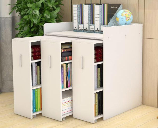 Infinity Vertical Cabinet Shelving System 3-Drawer (White)