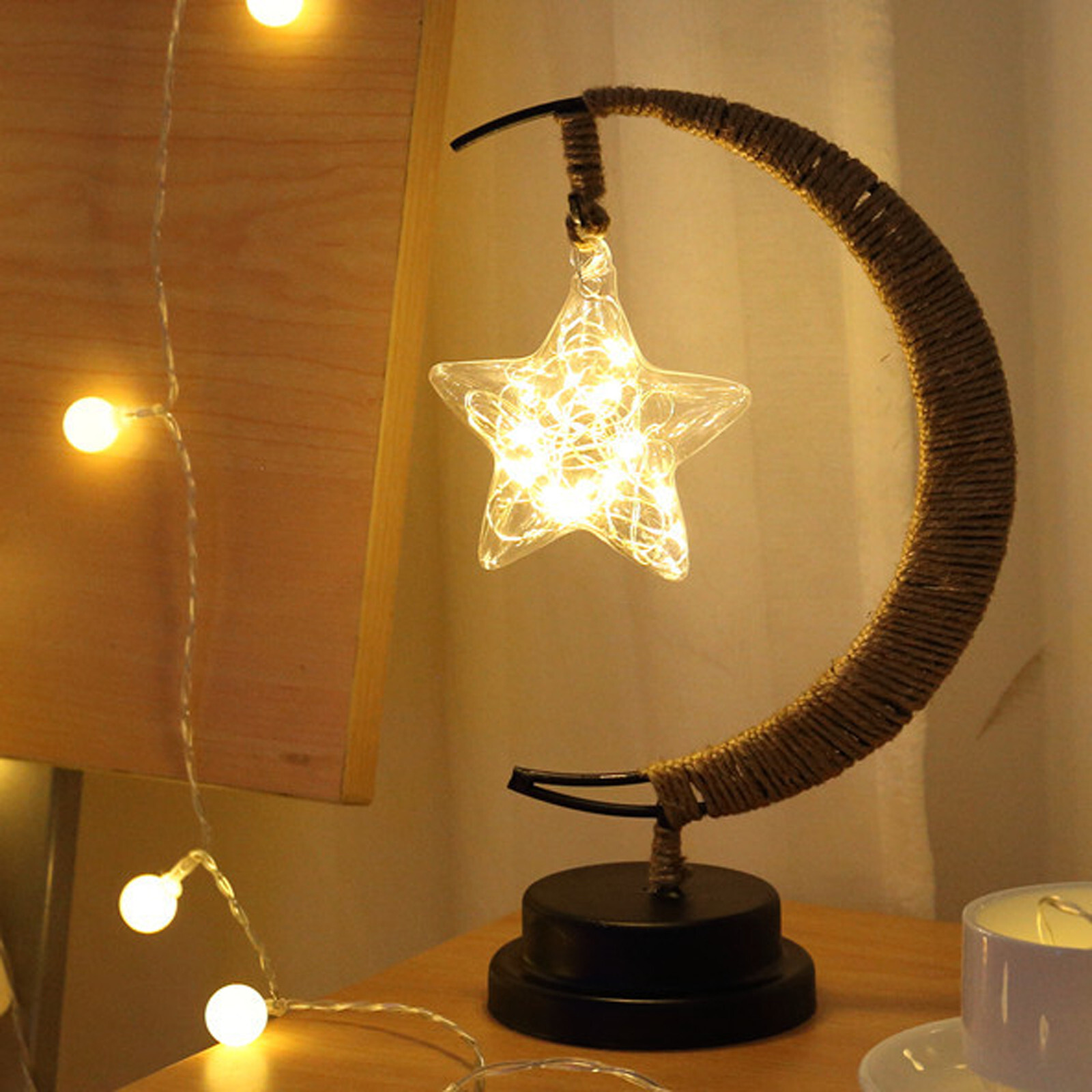 Enchanted Starlight Lamp LED Star Night Light Cozy Home Decor Lighting