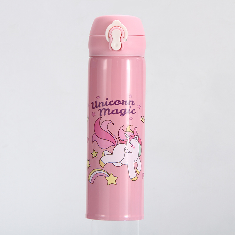 Unicorn Stainless Steel Thermal Flask Water Bottle 