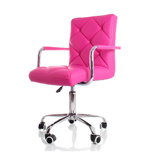 Focus PU Leather Office Chair (Hot Pink)