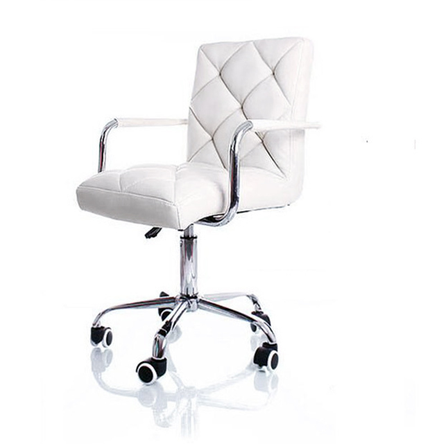 Focus PU Leather Office Chair (White)