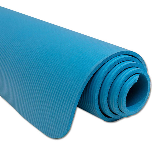 Health and Fitness Extra Thick Yoga Mat 8mm (Blue)