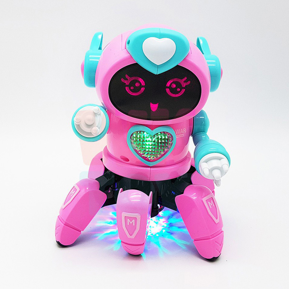 Bot Pioneer Dancing Robot Toy (Pink)