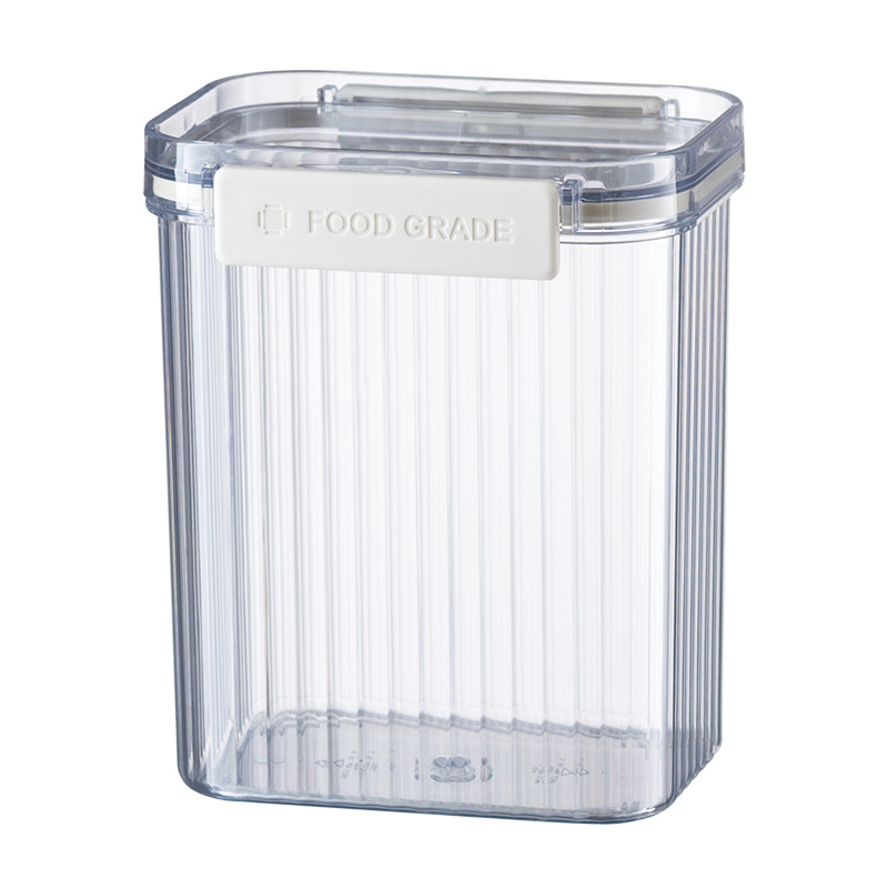 Large Airtight Food Container Sealed Stackable Storage Box (1300mL)