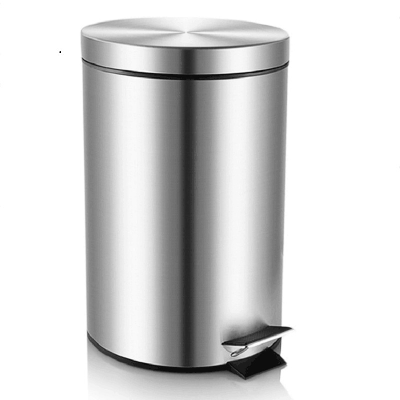 Stainless Steel Garbage Rubbish Bin with Pedal 12L