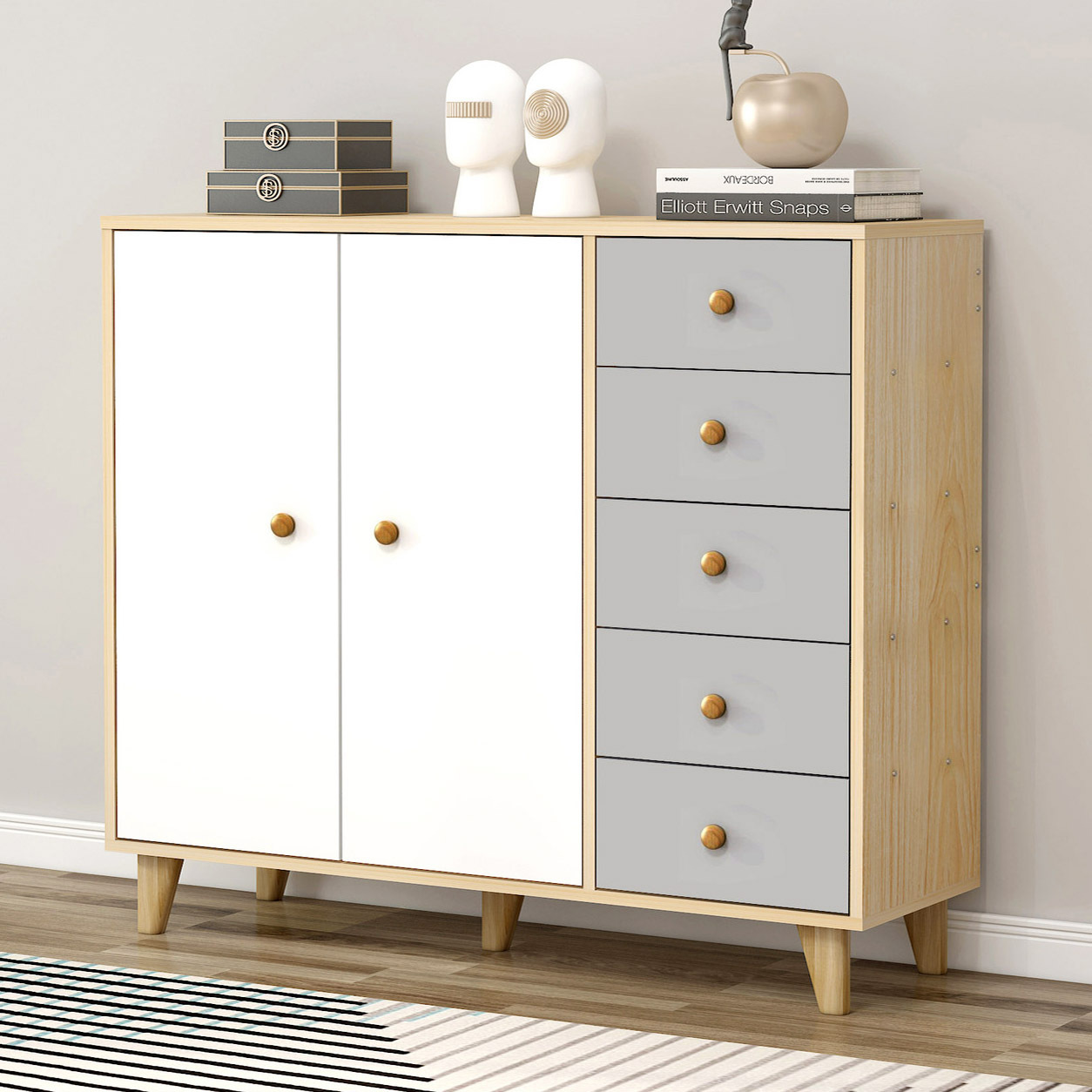 Deluxe Large Unity Chest of Drawers and Cabinet
