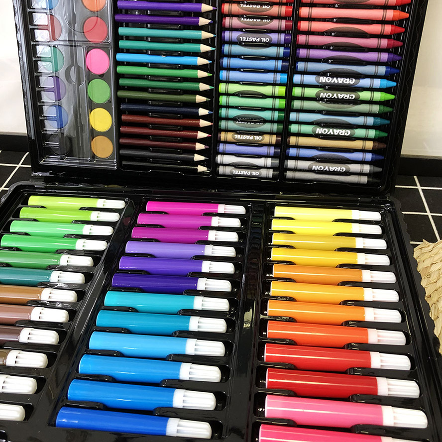 150 PC Drawing Colour Pens Painting Set