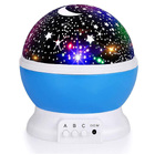 Star Projector Night Light Starry Sky Constellation Projection Lamp (Blue)