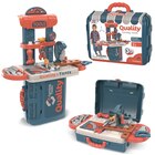 3 in 1 Tool Bench Toolbox Set Kids Pretend Play Toy 