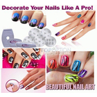 Professional Salon Nail Art Stamping Decorate Kit 40 Designs