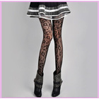 Deluxe Floral Patterned Pantyhose Stockings Leggings