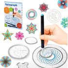 Geometric Art Creative Spirograph Drawing Set Educational Toy Kit