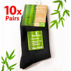 10 x Bamboo Fiber Socks Natural Healthy Antibacterial