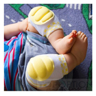 Premium Baby Infant Toddler Crawling Knee Pads Blue Pink Yellow 