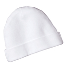 White Baby Newborn Infant Beanie Cotton Knit Hat Cap