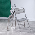 Set of 2 Superb Full 304 Stainless Steel Folding Chairs
