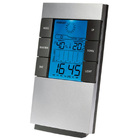 2 x Multifunction Desk Weather Station Alarm Clocks