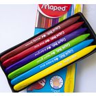 Maped Plastic Crayons 6 Colours
