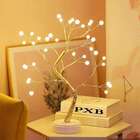 Firefly LED Pearl Fairy Light Bonsai Spirit Tree Lamp