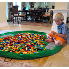 Large Toy & Lego Storage Bag & Playmate (Green)