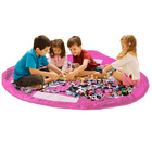 Large Toy & Lego Storage Bag & Playmate (Pink)