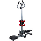 3 in 1 Health and Fitness Twist Stepper with Handle Bar, Twister & Dumbbells