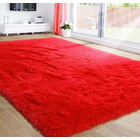 Large Soft Shag Rug Carpet Mat (Red,160 x 230)