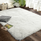 Large Soft Shag Rug Carpet Mat (Cream White,160 x 230)