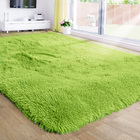 XL Extra Large Soft Shag Rug Carpet Mat (Green, 200 x 300cm)
