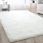 XL Extra Large Soft Shag Rug Carpet Mat (Cream White, 300 x 200)