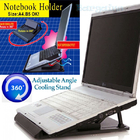 Laptop Notebook Holder Cooling Pad Adjustable Stand