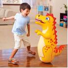 Intex Inflatable Animal Toy 3D Bop Bag (Yellow Dinosaur)