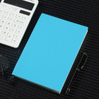 Classic Leather Like Hard Cover A5 Notebook (Blue)