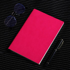 Classic Leather Like Hard Cover A5 Notebook (Pink)