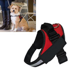 Small Dog Harness No-Pull Reflective Adjustable Pet Vest (Size S)