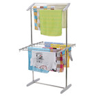 2-Tier Stainless Steel Clothes Airer Organizer Hanger Rack Towel Dryer
