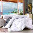Royal Comforter Microfiber Quilt Doona Blanket (White, 150cm x 200cm)