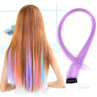 Instant Clip In Hair Extension Highlight (Dreamy Lilac)