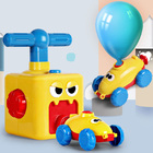 Balloon Powered Car Launcher Toy Set with 12 Balloons