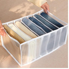 Large 7-Grid Compartments Wardrobe Clothes Organiser Jeans Storage Box