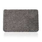 Super Absorbent Clean Step Mat Microfibre Doormat Traps Dirt Water (Dark Grey)