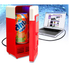 USB Heating & Cooling Mini Fridge Warmer/ Cooler (Red)