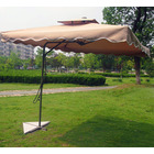 Varossa Large Square Cantilever Outdoor Umbrella  (Beige / Tan)