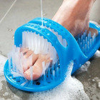 Easy Exfoliate Foot Cleaner, Massages & Exfoliates Feet In Shower Spa Blue