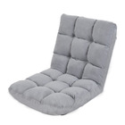 Varossa Versatile Adjustable Recliner Sofa Couch Yoga Chair (Large, Grey)